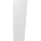 Ekena Millwork 5 1/2-in. W x 10-in. D x 18-in. H Traditional Architectural Grade PVC Knee Brace BRCP055X10X18TRA - alternate 4